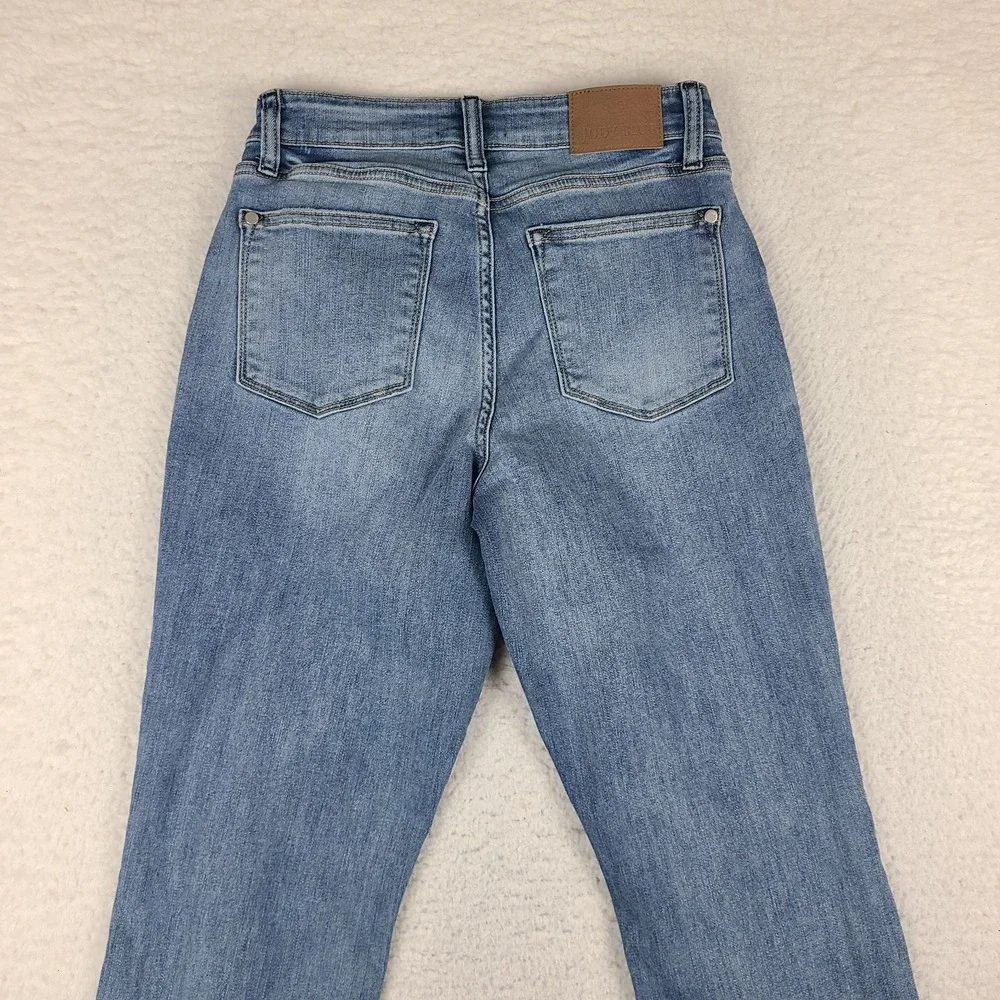 Judy Blue Jeans Womens 5/27 Blue Slim Fit Medium Wash Denim JB82441